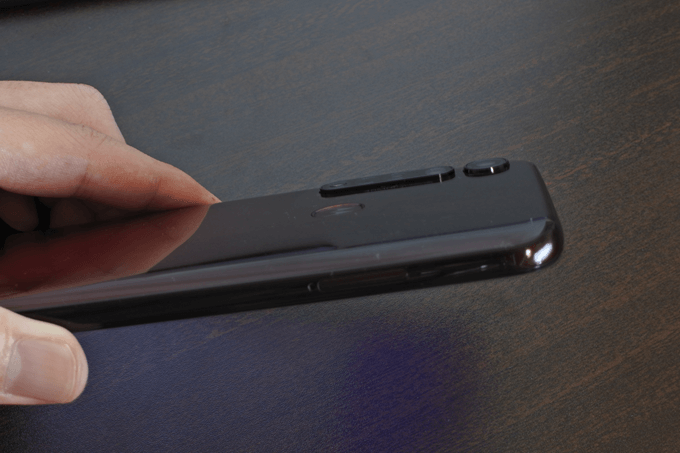 moto g8 plusのカメラ部分