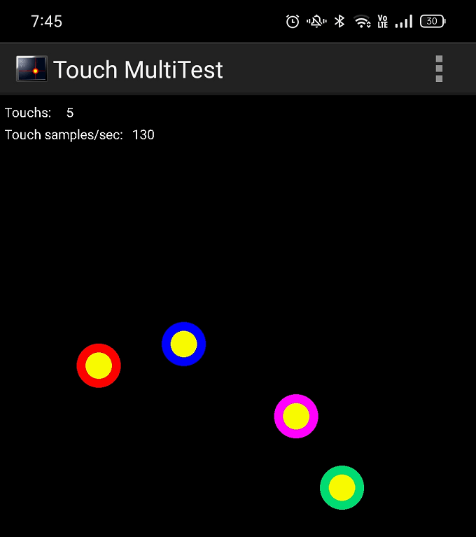 スマホのタッチサンプリングレートを確認する方法 スマ情