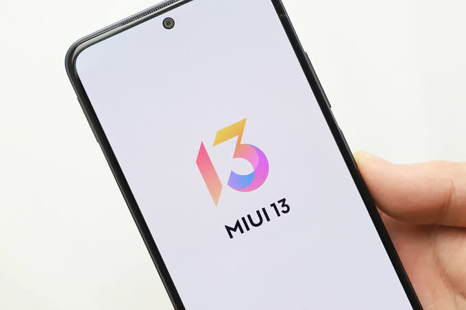 MIUI13（Android 11ベース）搭載