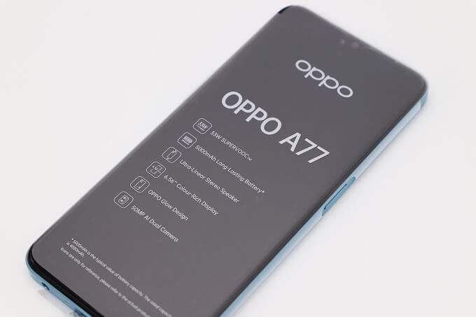 OPPO A77 レビュー】24,800円で買える格安スマホ。ライバル強